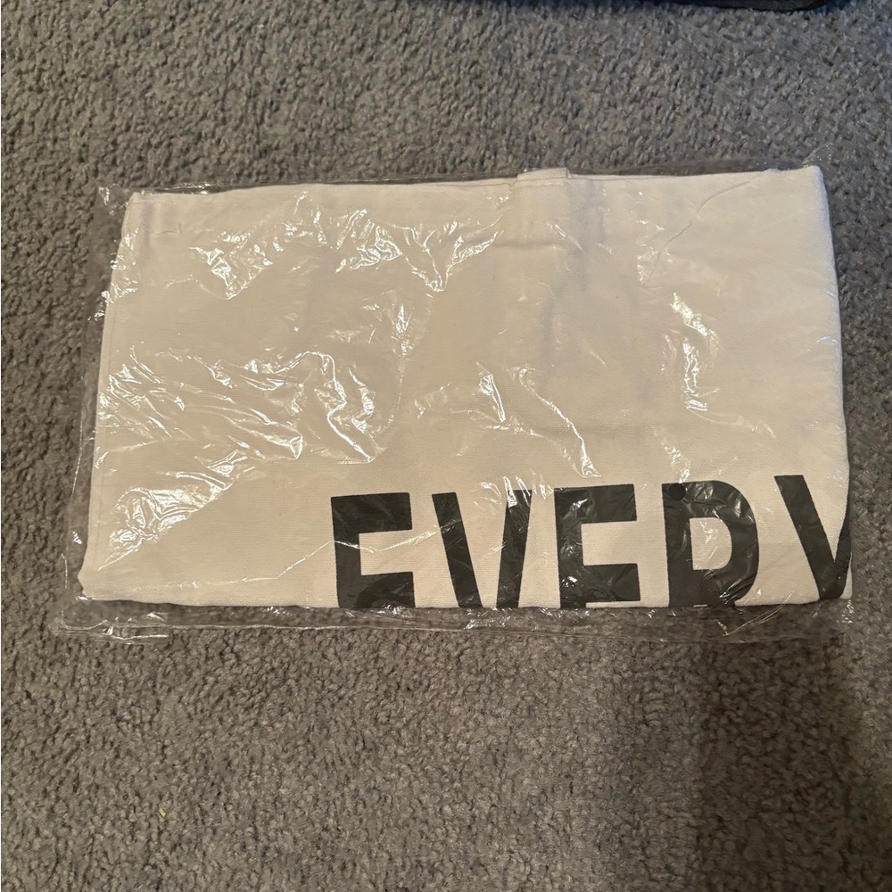 Large canvas Everything tote bag - Picture 2 of 2